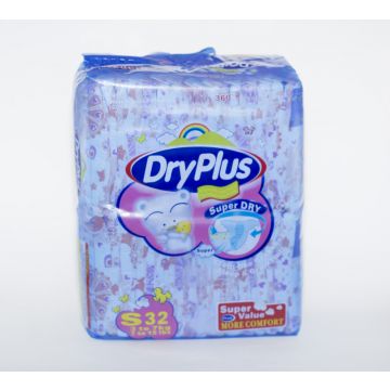 Dry Plus 3-7kg  XL  ( 10 Diapers )